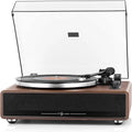 1byone High-Fidelity Belt-Drive Turntable with Built-in Speakers