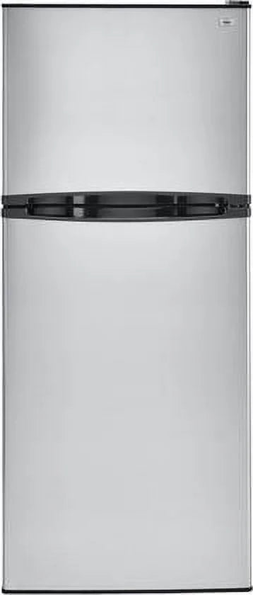 Haier 24-Inch 9.8 Cu Ft Top Freezer Refrigerator (Stainless Steel)