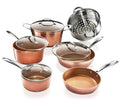 Gotham Steel Hammered Collection 10-Piece Nonstick Cookware Set