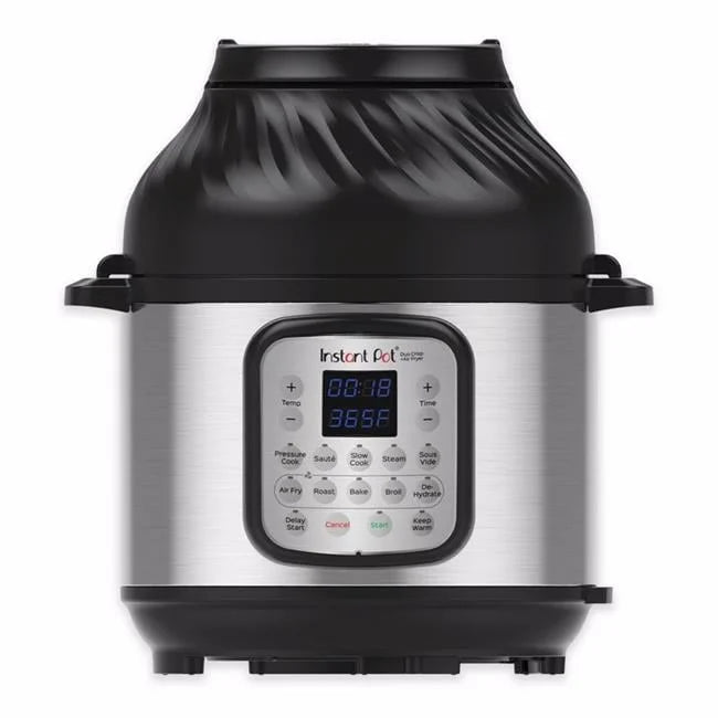 Instant Pot Duo Crisp 8-Quart Stainless Steel Pressure Cooker