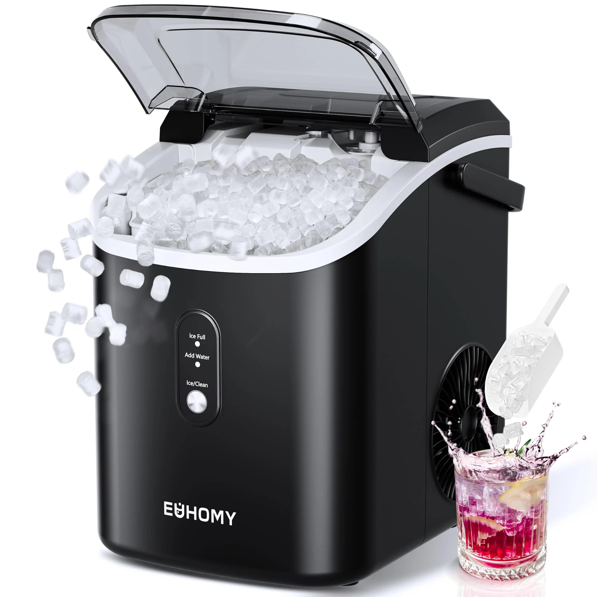 Nugget Ice Maker Countertop with Handle