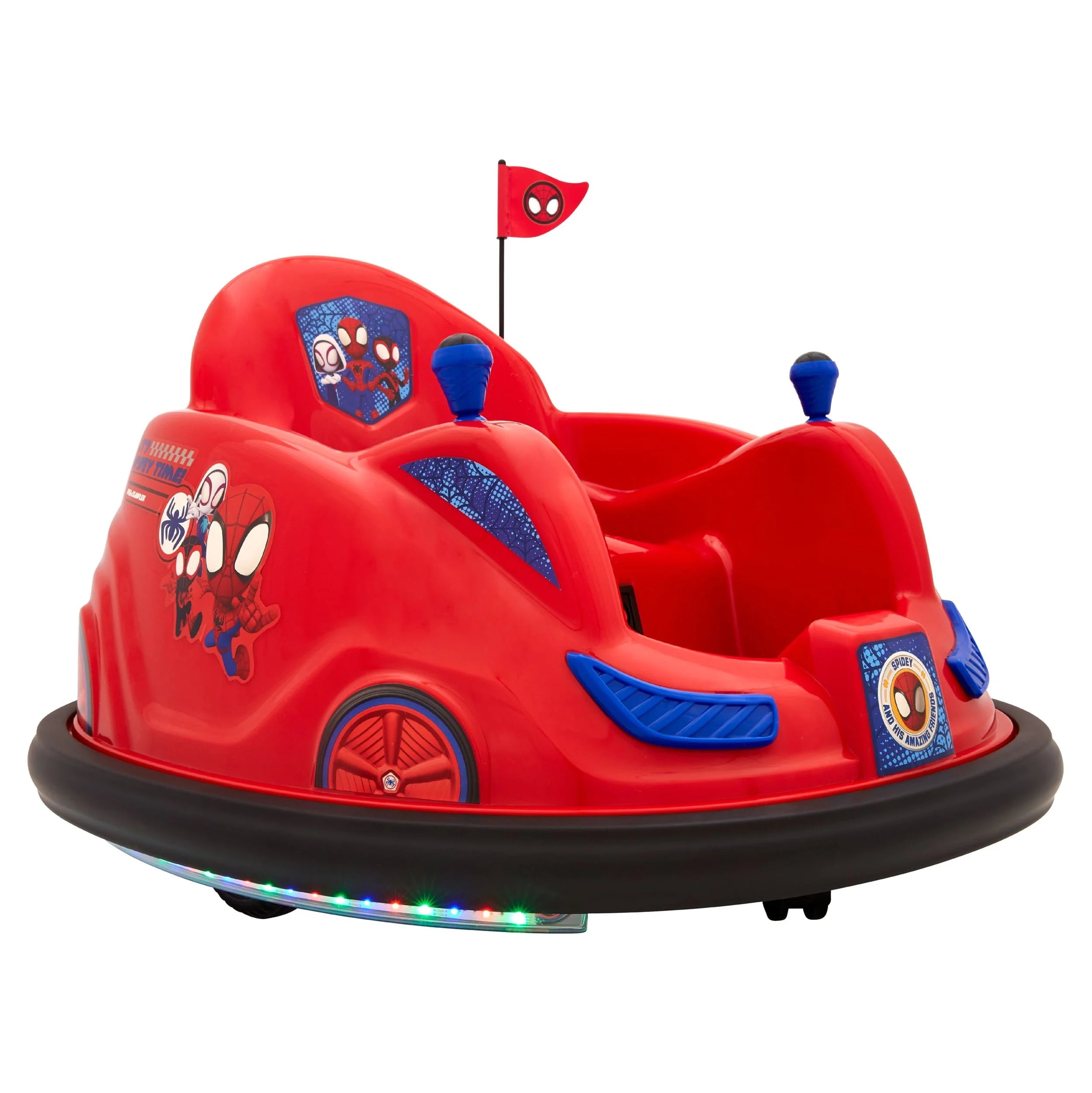 Marvel Spidey 6V Inflatable Bumper Car Ride-On Toy